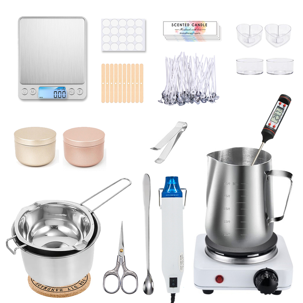 Candle Making Video - Balmumu Eritme Sıcak Plaka ile DIY