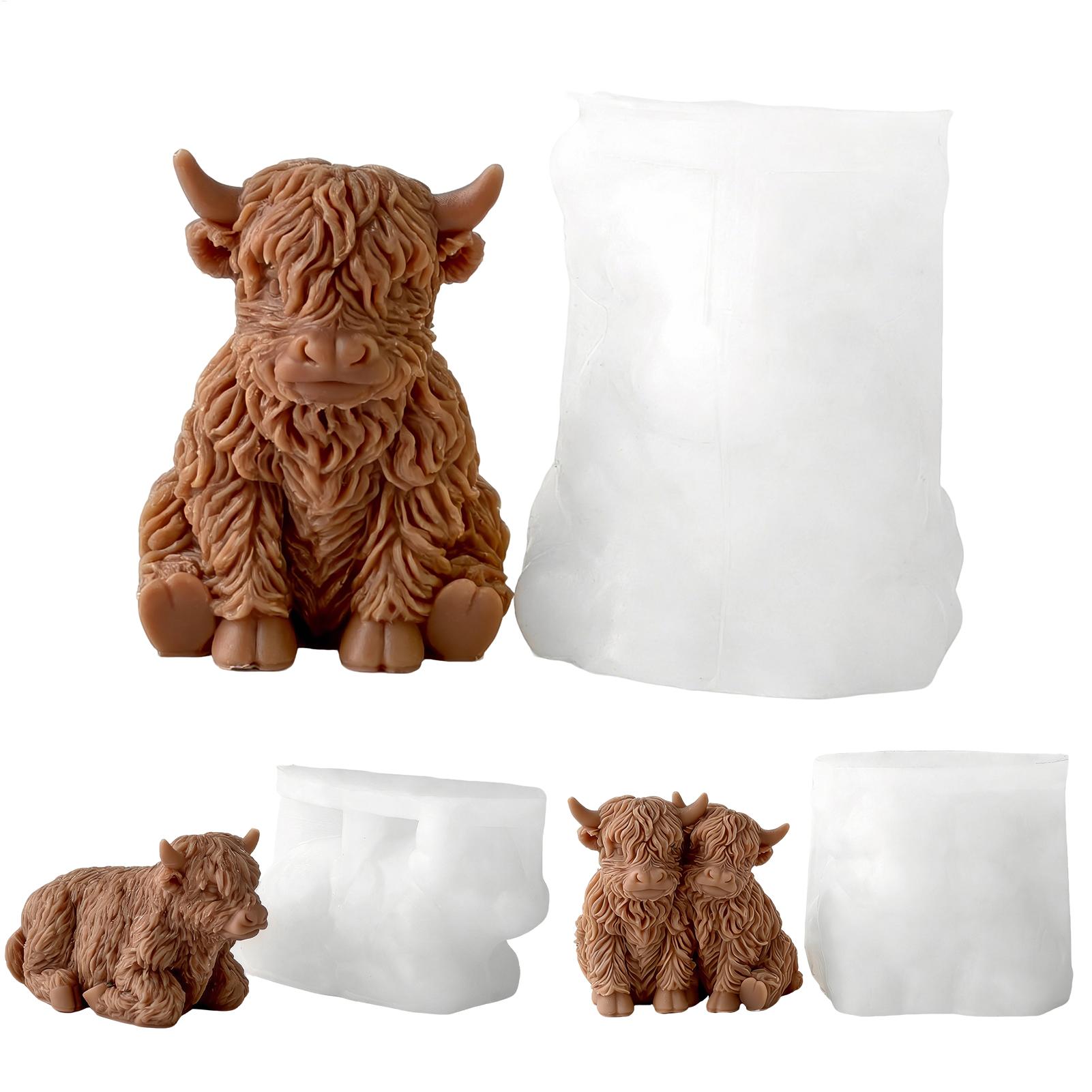 Candle Making Supplies Wholesale - Yayla İnek silikon kalıp Yeniden Kullanılabilir