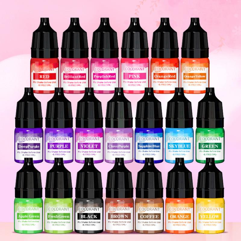Soy Wax Pillar Blend - 5 ml/Şişe Mum Balmumu Pigment Renklendirici