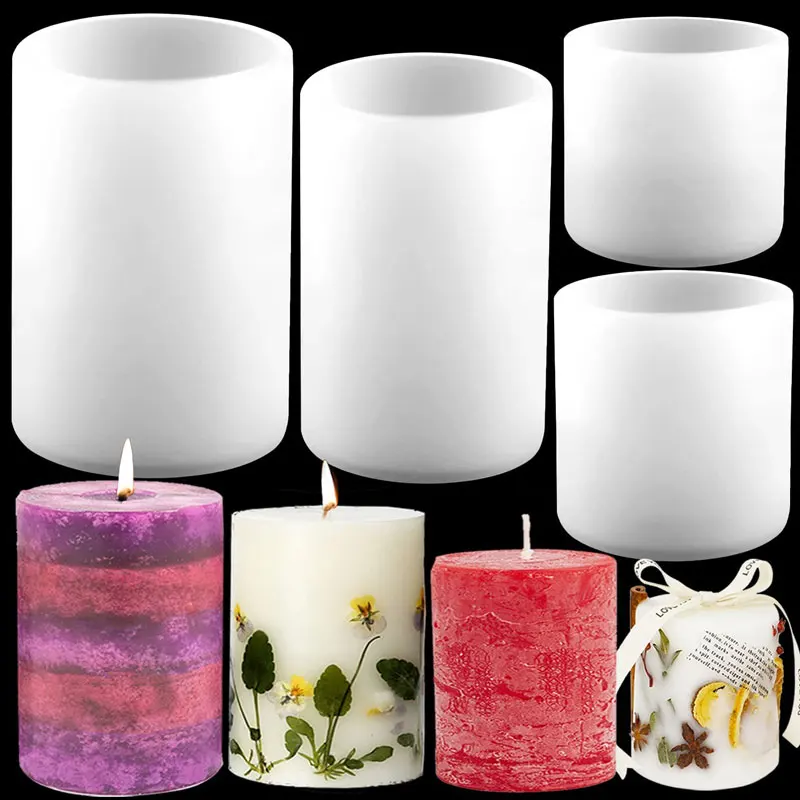 Candle Making Video - Silindir Silikon Mum Kalıpları Reçine Kalıp