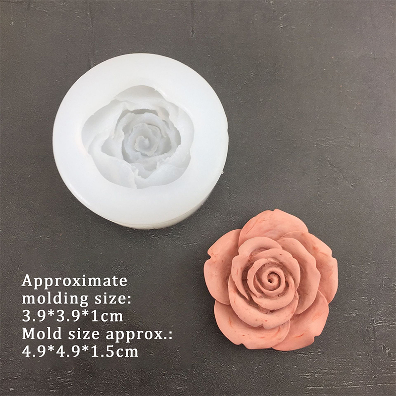 3D gül çiçek şekli yaprak sili - Candle Making Supplies Wholesale incelemesi ve fiyatı
