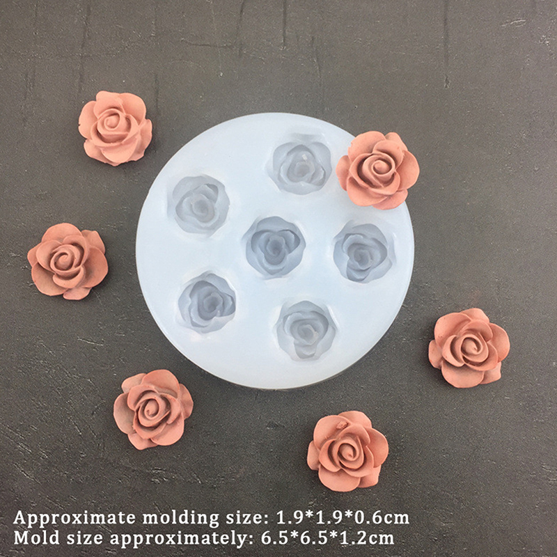 3D gül çiçek şekli yaprak sili - Candle Making Supplies Wholesale incelemesi ve fiyatı