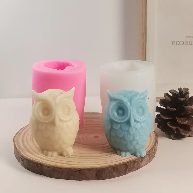 3D Baykuş Silikon Mum Kalıp Se - Candle Making Supplies Wholesale incelemesi ve fiyatı