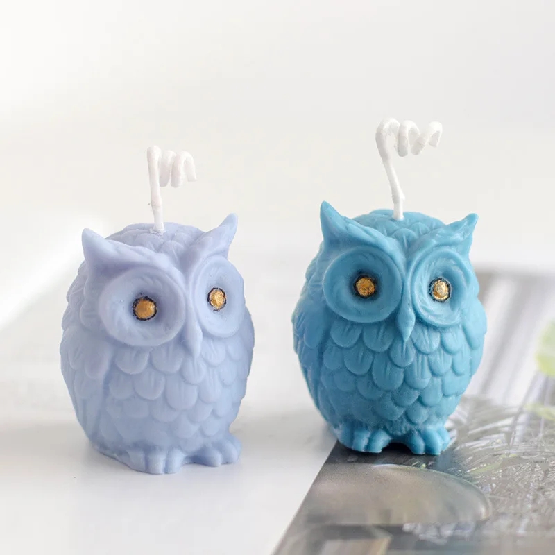 3D Baykuş Silikon Mum Kalıp Se - Candle Making Supplies Wholesale incelemesi ve fiyatı