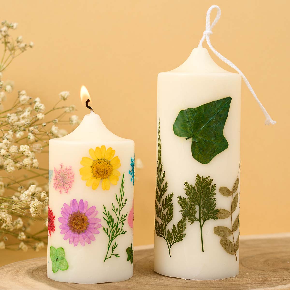 1 Pound Saf Beyaz Soya Balmumu - Soy Wax Pillar Blend incelemesi ve fiyatı