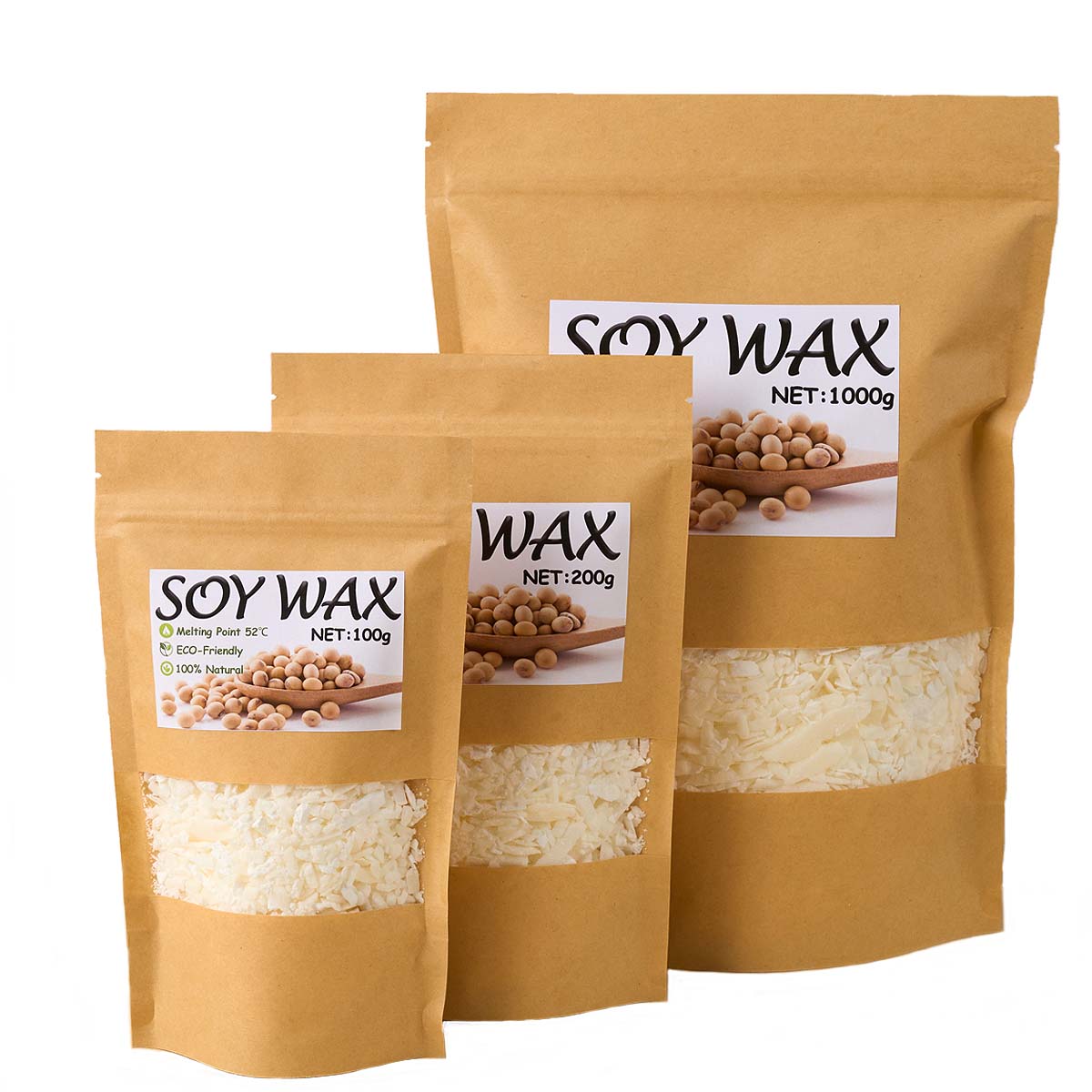 1 Pound Saf Beyaz Soya Balmumu - Soy Wax Pillar Blend incelemesi ve fiyatı