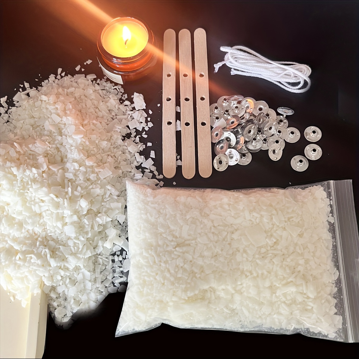 Mum Yapımı Kitleri 100G Soya B - Soy Wax Pillar Blend incelemesi ve fiyatı