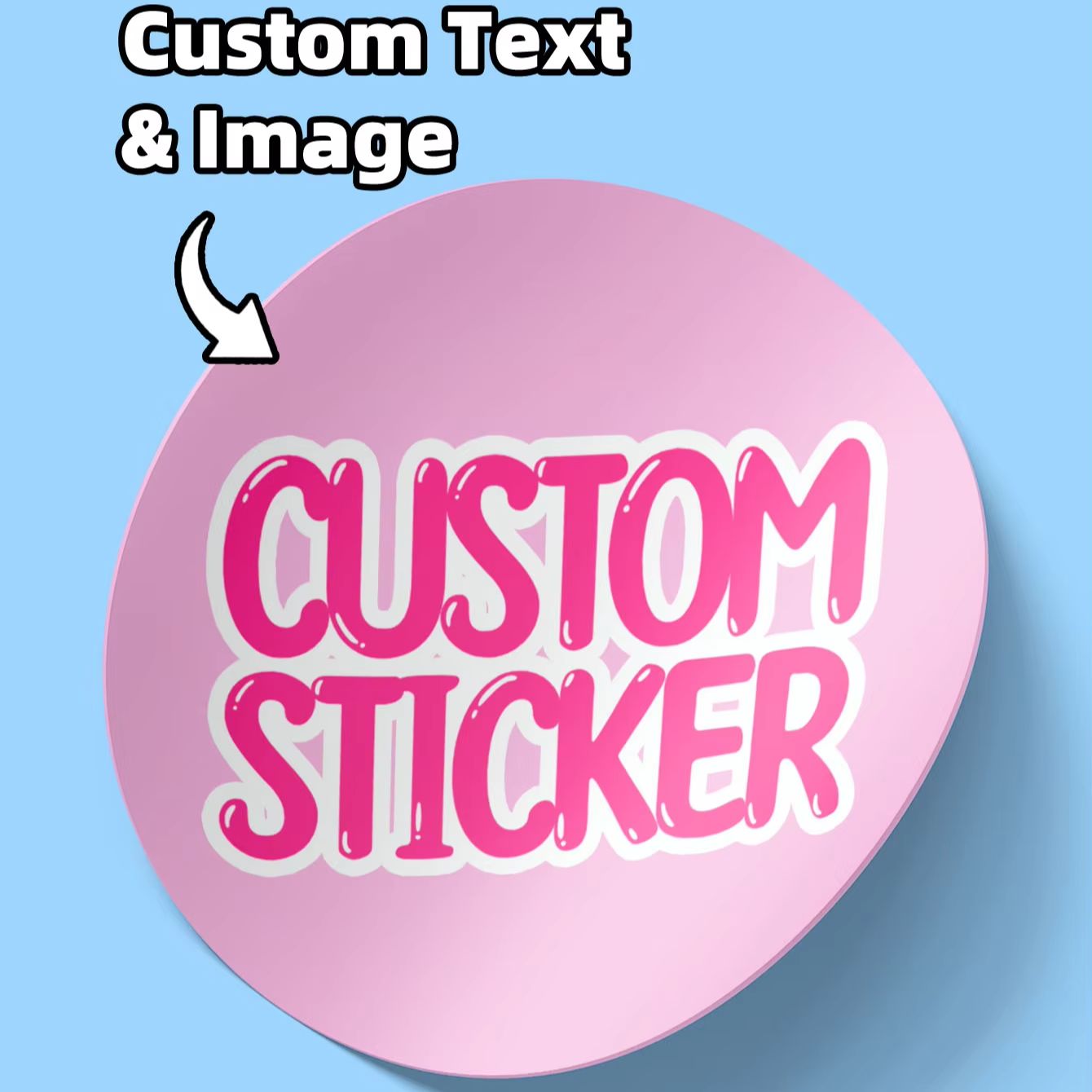 1-150 adet özel yuvarlak su ge - Label Sticker Round incelemesi ve fiyatı
