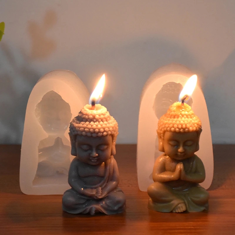 3D Buda Silikon Mum Kalıp Medi - Candle Making Process incelemesi ve fiyatı