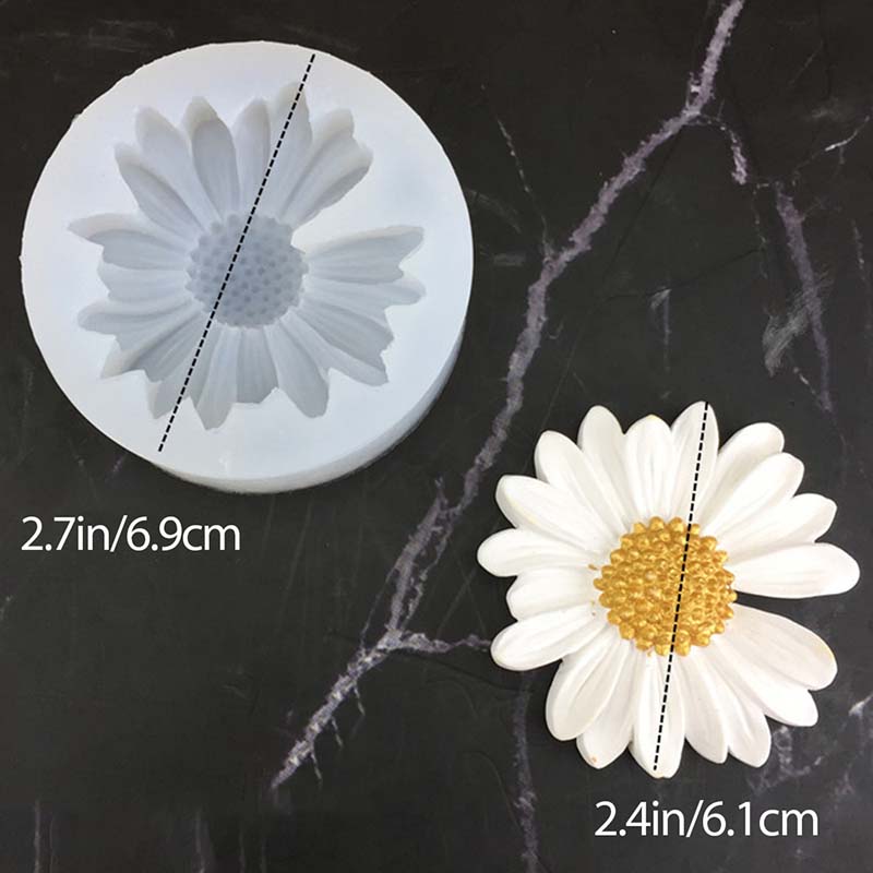 DIY Mum silikon kalıp Papatya  - Candle Making Video incelemesi ve fiyatı
