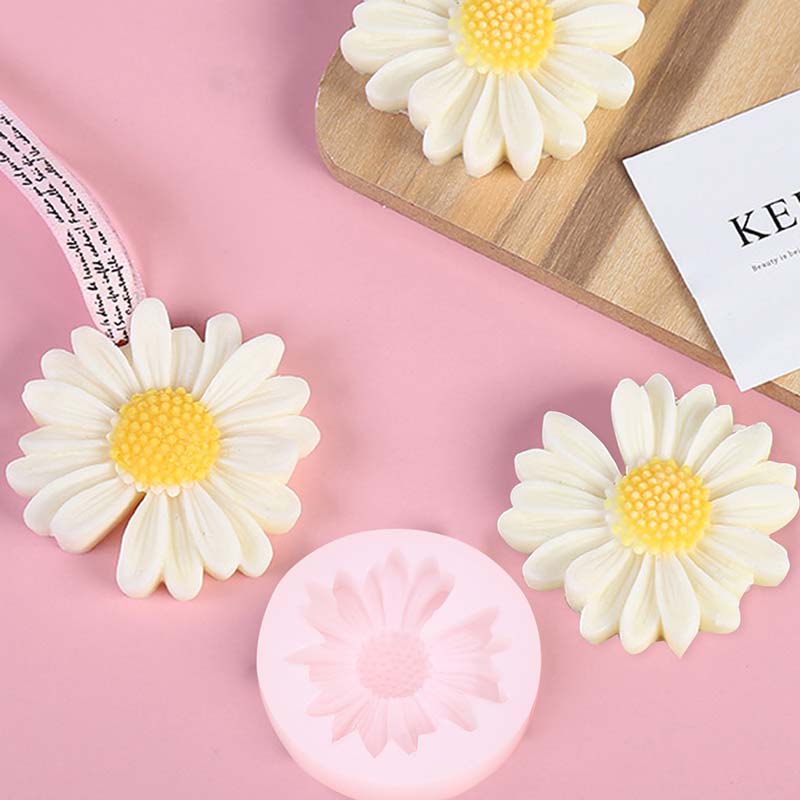 DIY Mum silikon kalıp Papatya  - Candle Making Video incelemesi ve fiyatı